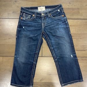 Big Star Denim Capris “LIV” Size 31 x22